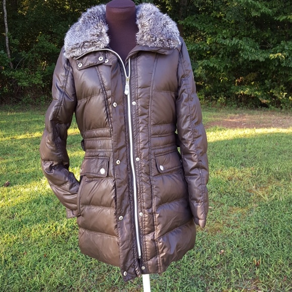 NWOT Vince Camuto Puffer Parka W/Removable Hood M - Picture 6 of 8